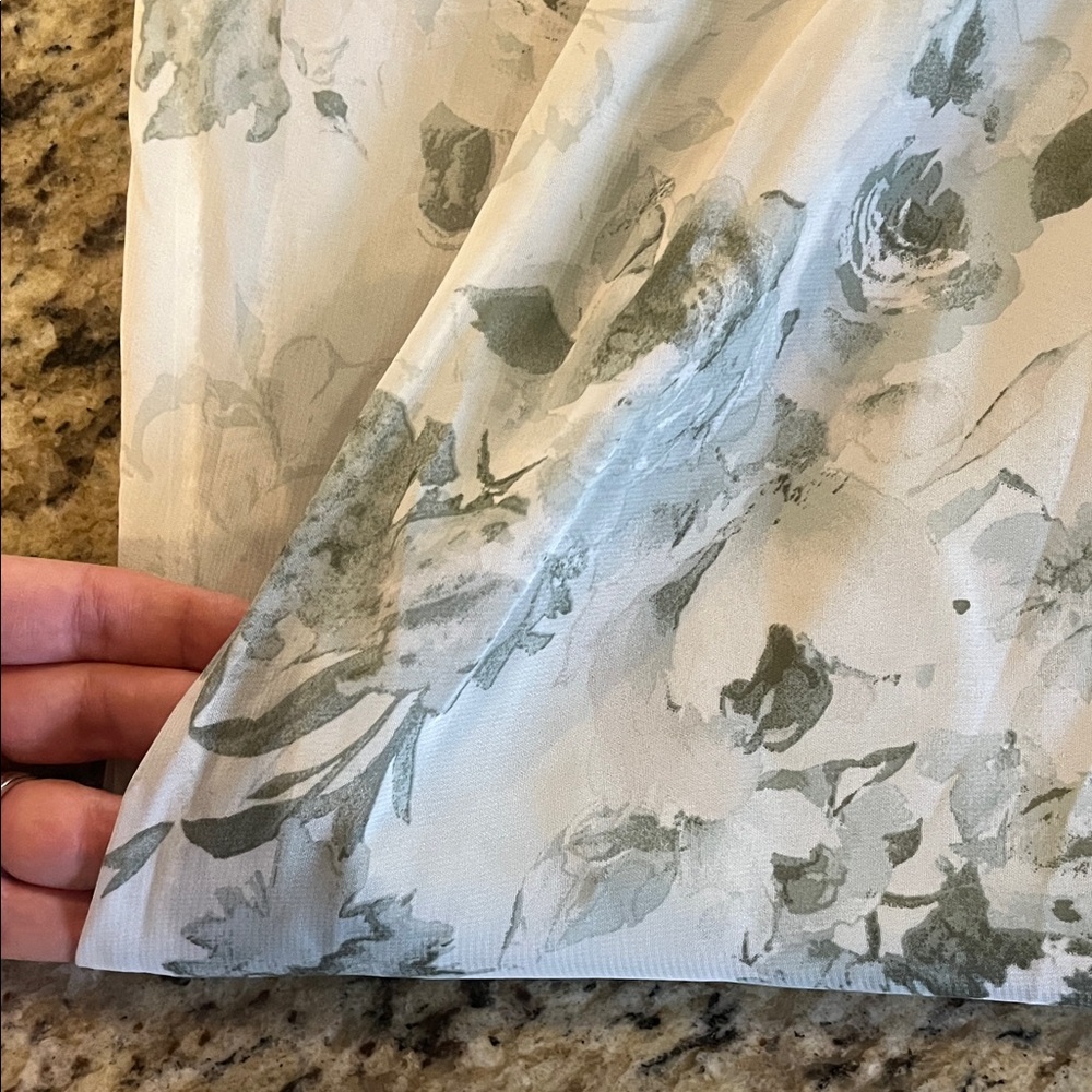 Baltic Born Sage Floral Maxi Dress with V-Neck - Picture 4 of 10